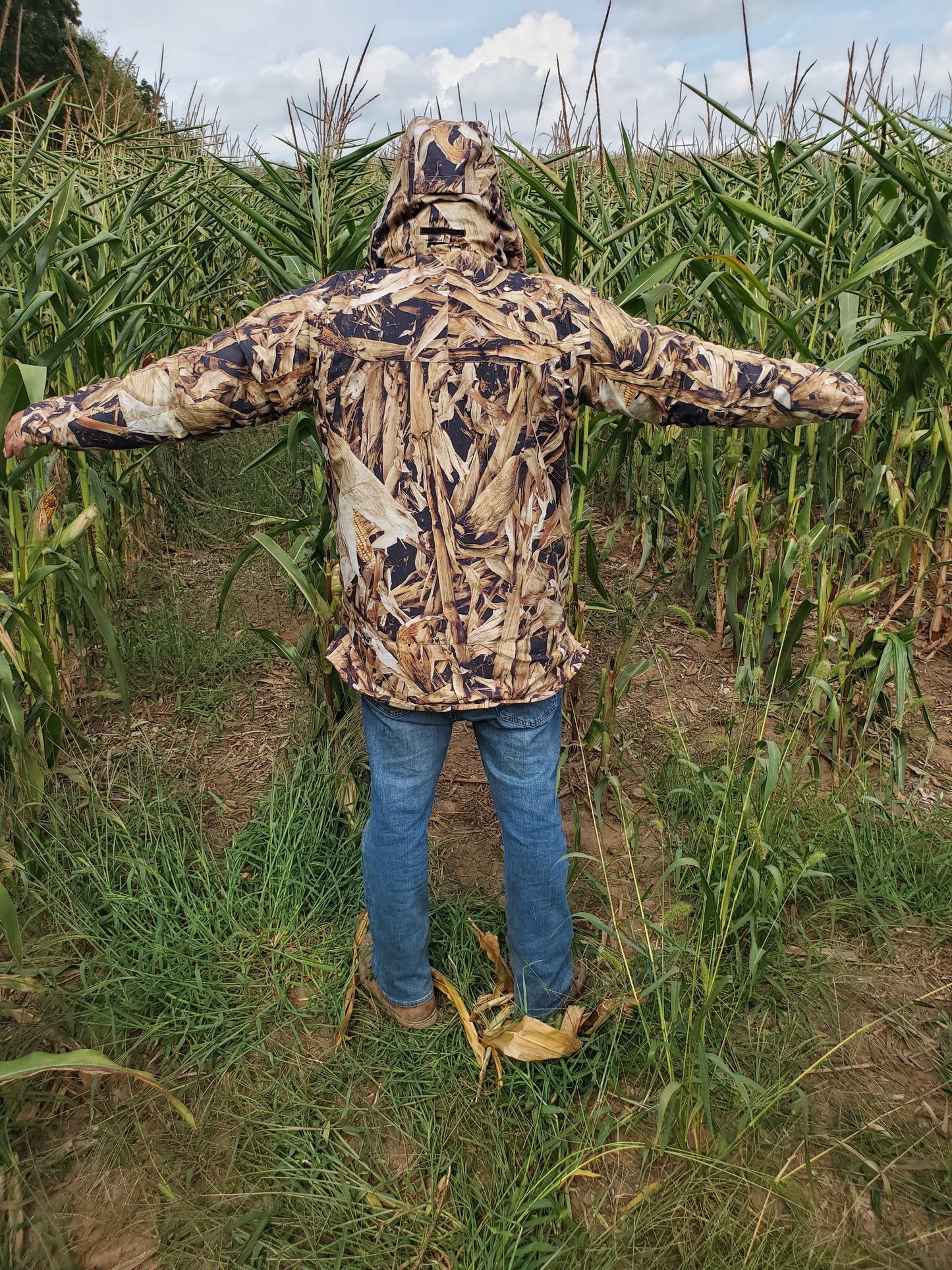 FALL CORN STALK - "HELL YES! Series" - Water Resistant, Mid-weight Jacket
