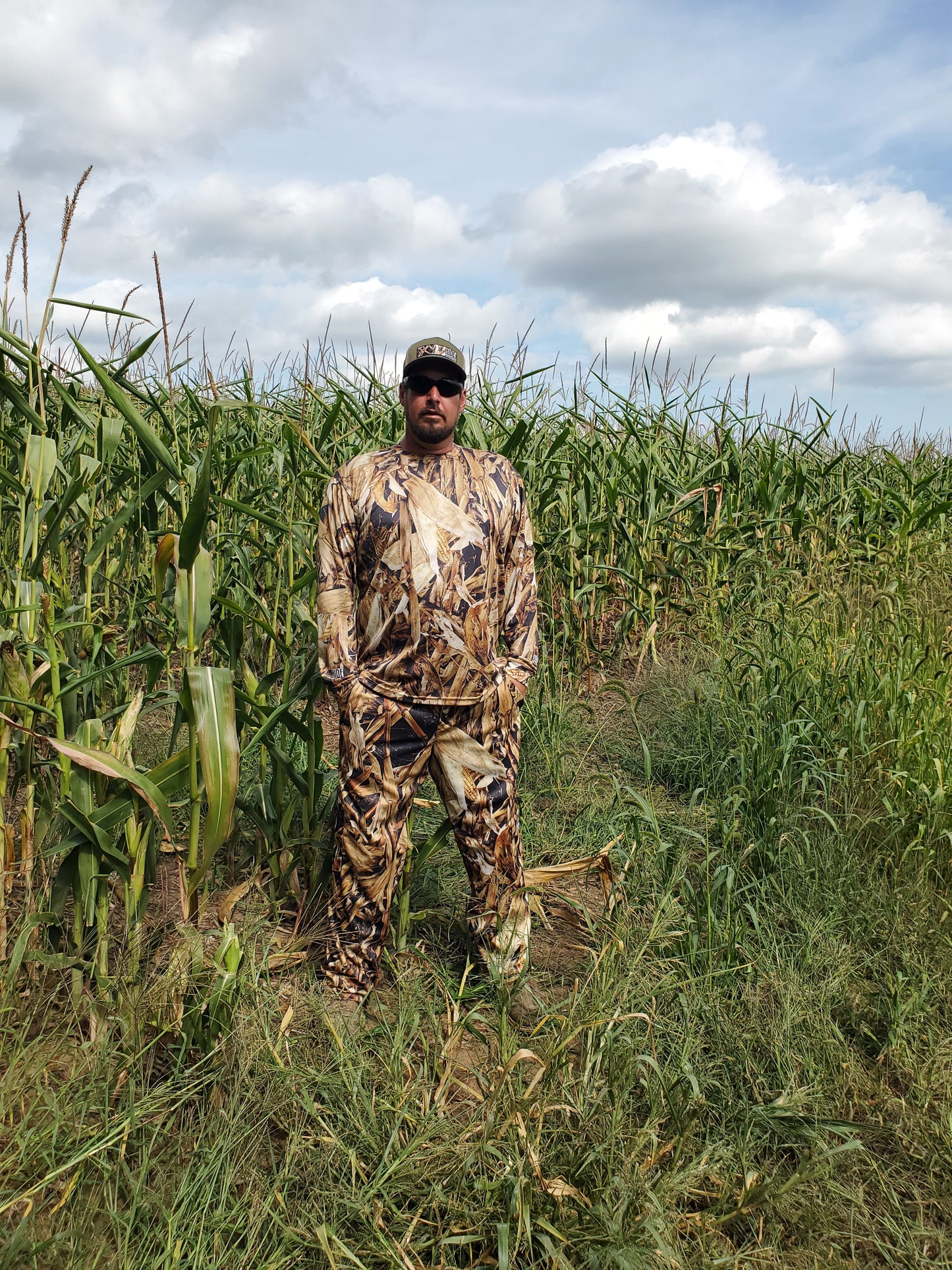 Fall Corn Stalk - "HELL YES!" Series - Cargo Cover Pant