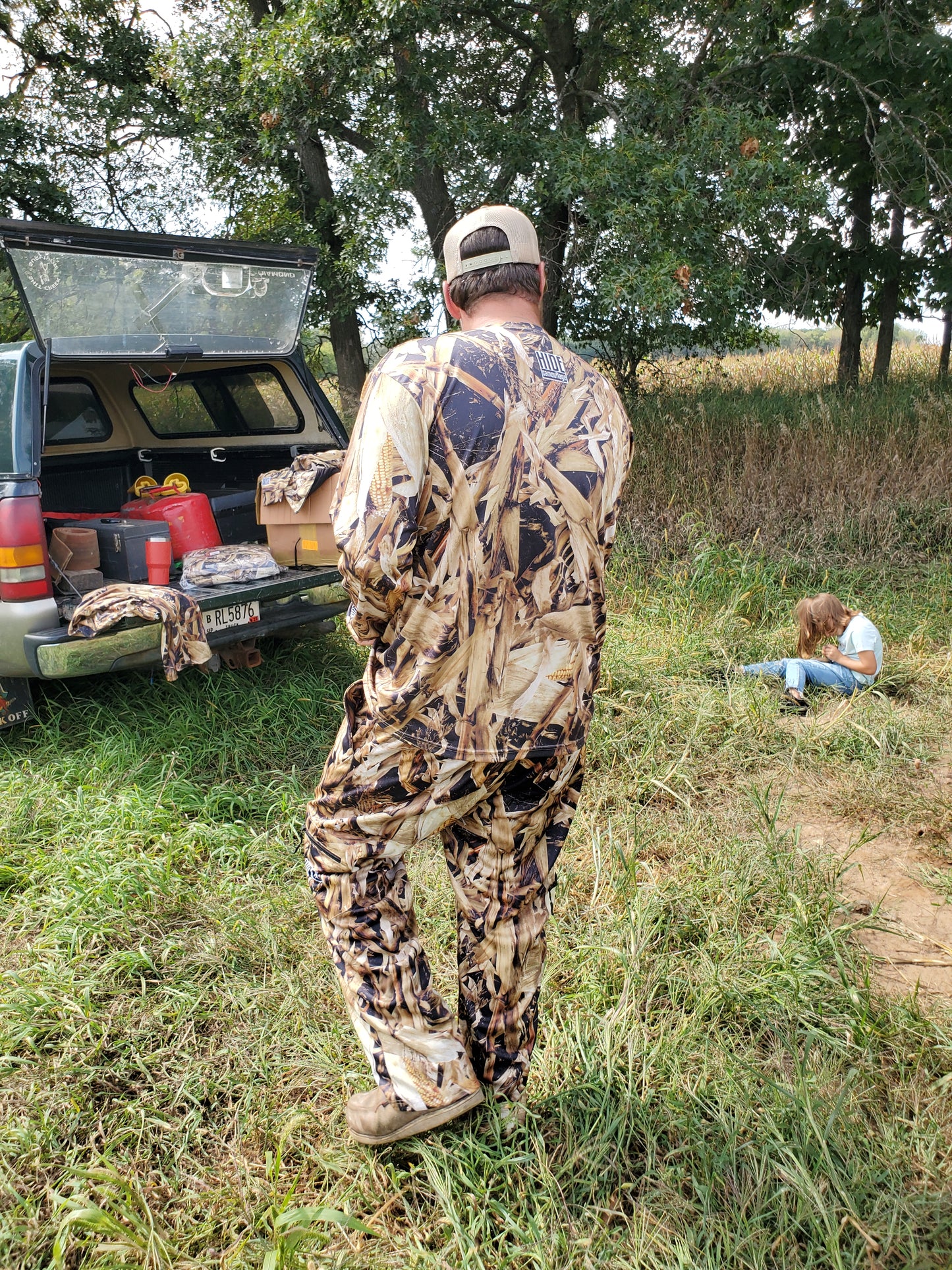 Fall Corn Stalk - "HELL YES!" Series - Cargo Cover Pant