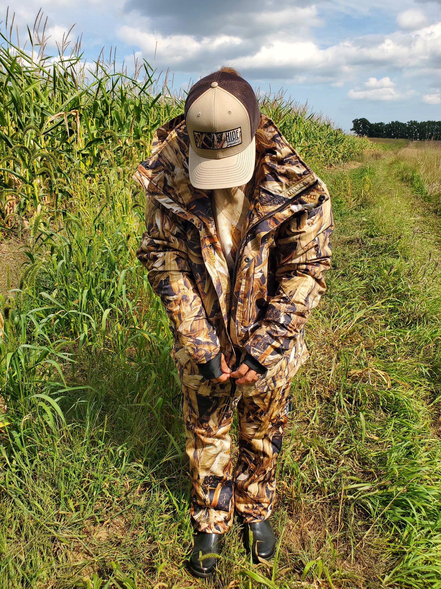 FALL CORN STALK - "HELL YES! Series" - Water Resistant, Mid-weight Jacket
