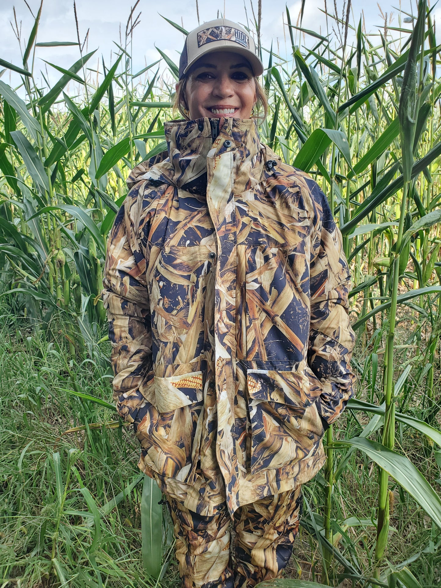 FALL CORN STALK - "HELL YES! Series" - Water Resistant, Mid-weight Jacket