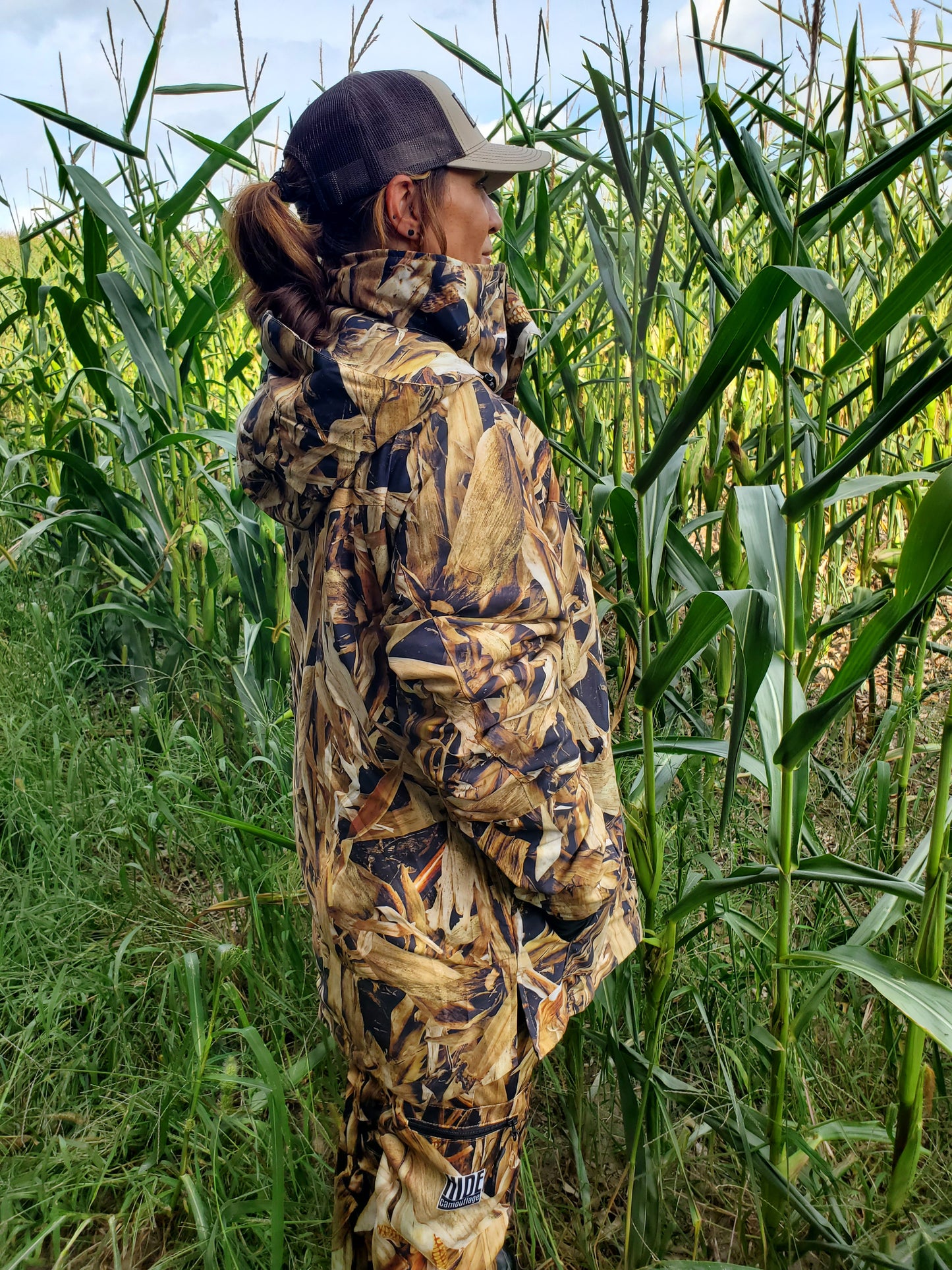 FALL CORN STALK - "HELL YES! Series" - Water Resistant, Mid-weight Jacket