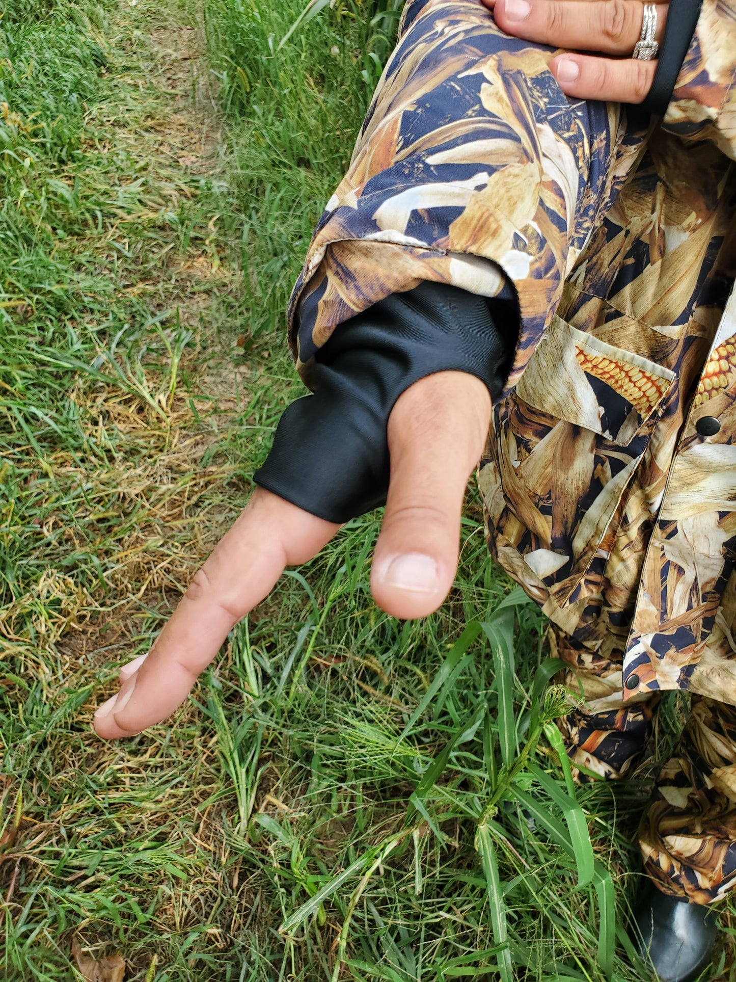 FALL CORN STALK - "HELL YES! Series" - Water Resistant, Mid-weight Jacket