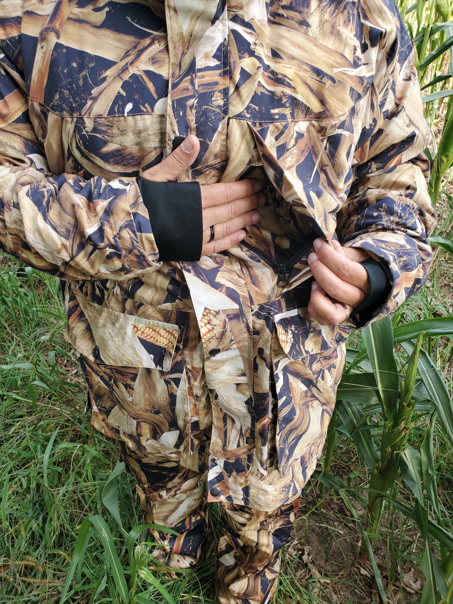 FALL CORN STALK - "HELL YES! Series" - Water Resistant, Mid-weight Jacket