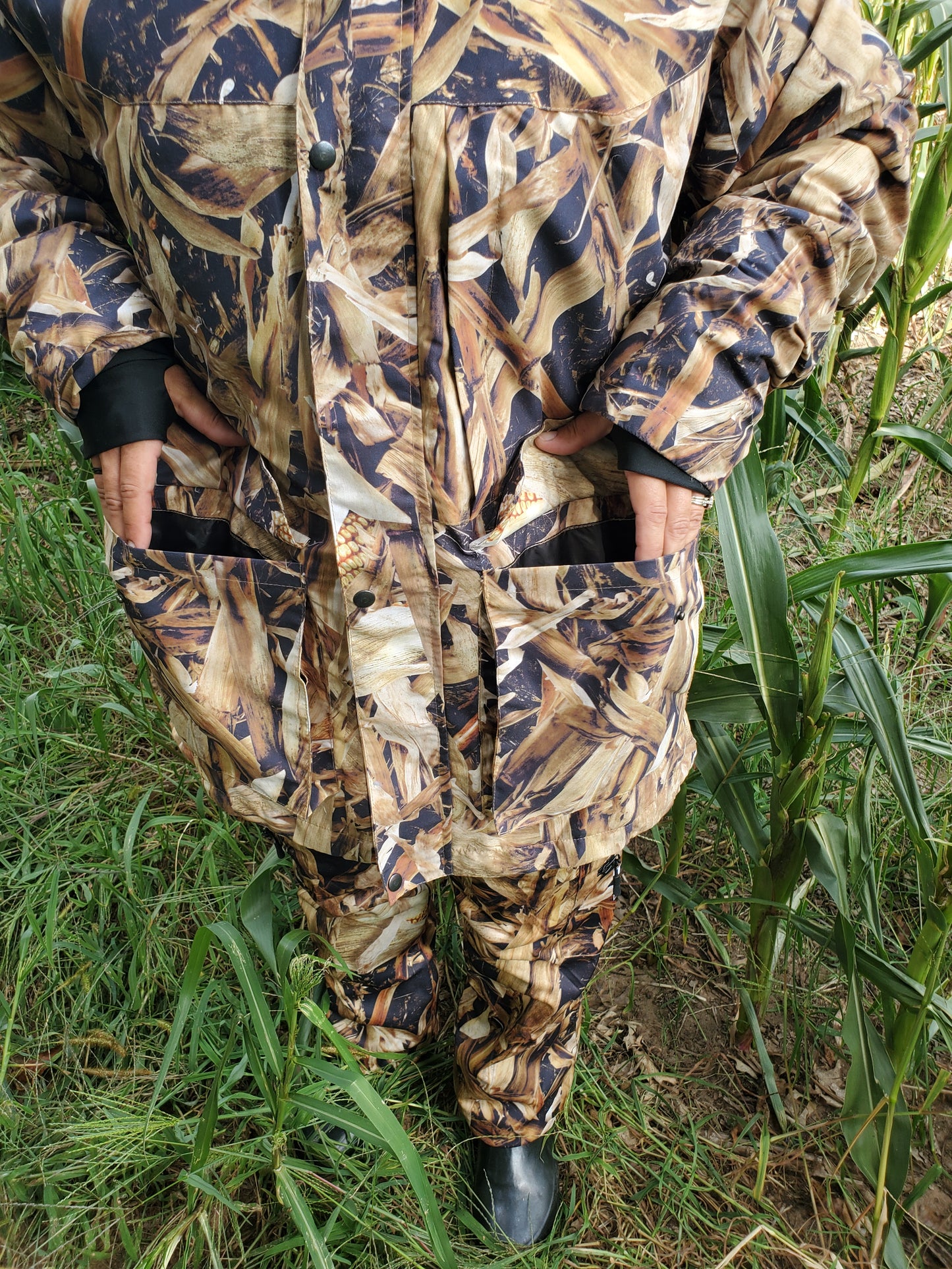 CLEARANCE - FALL CORN STALK - "HELL YES! Series" - Water Resistant, Mid-weight Jacket