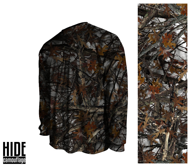 Signature Series - Custom Designed Camouflage - Long Sleeve Crew Collar T-Shirt