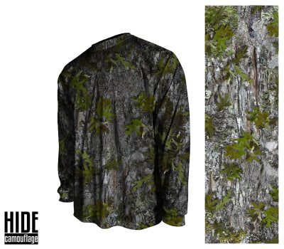 Signature Series - Custom Designed Camouflage - Long Sleeve Crew Collar T-Shirt