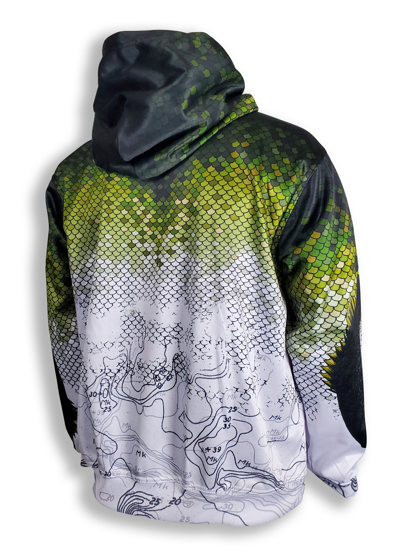 LIFESTYLE Fishing Apparel - Bass Scales - Hoodie