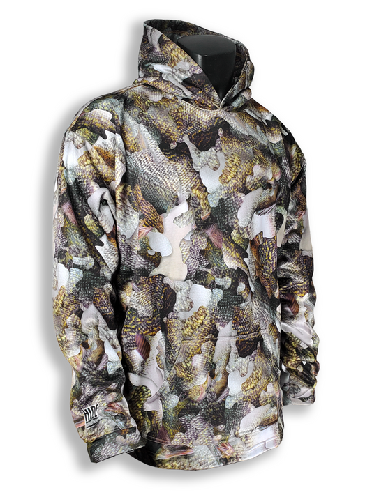 LIFESTYLE Fishing Apparel - Walleye Skin Camo - Hoodie