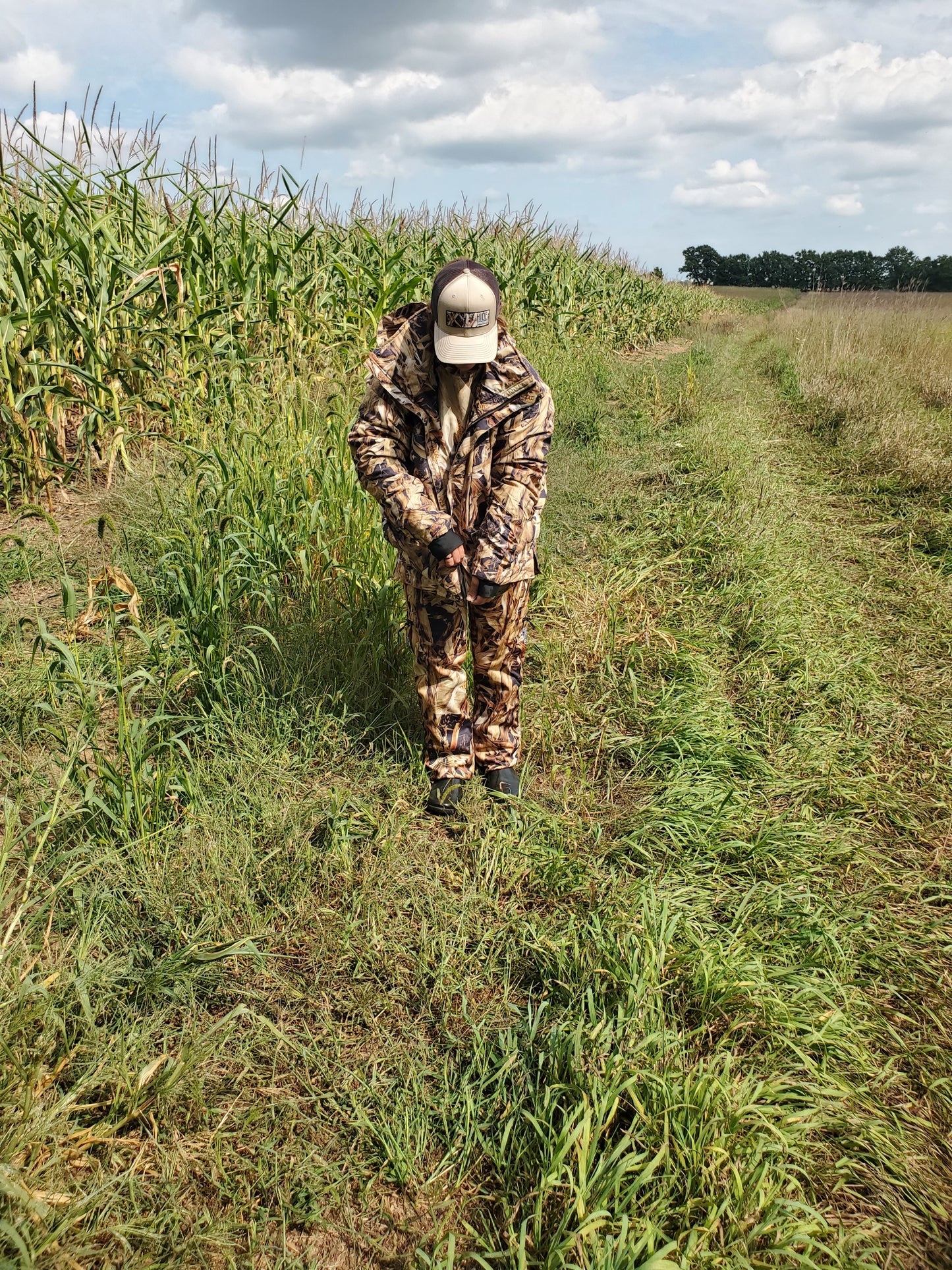 CLEARANCE - FALL CORN STALK - "HELL YES! Series" - Water Resistant, Mid-weight Jacket