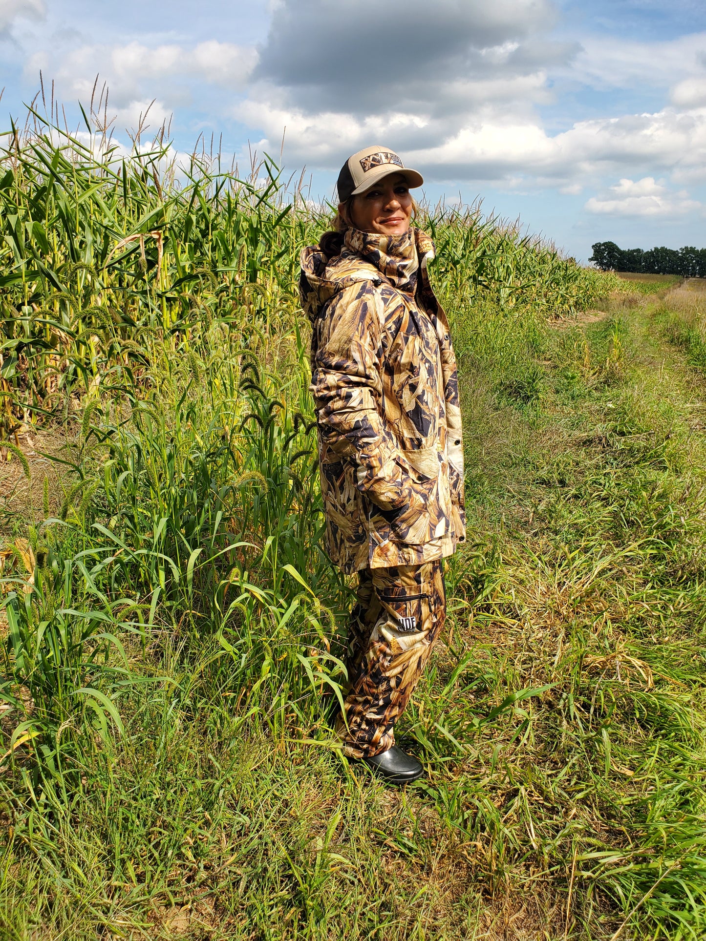 CLEARANCE - FALL CORN STALK - "HELL YES! Series" - Water Resistant, Mid-weight Jacket