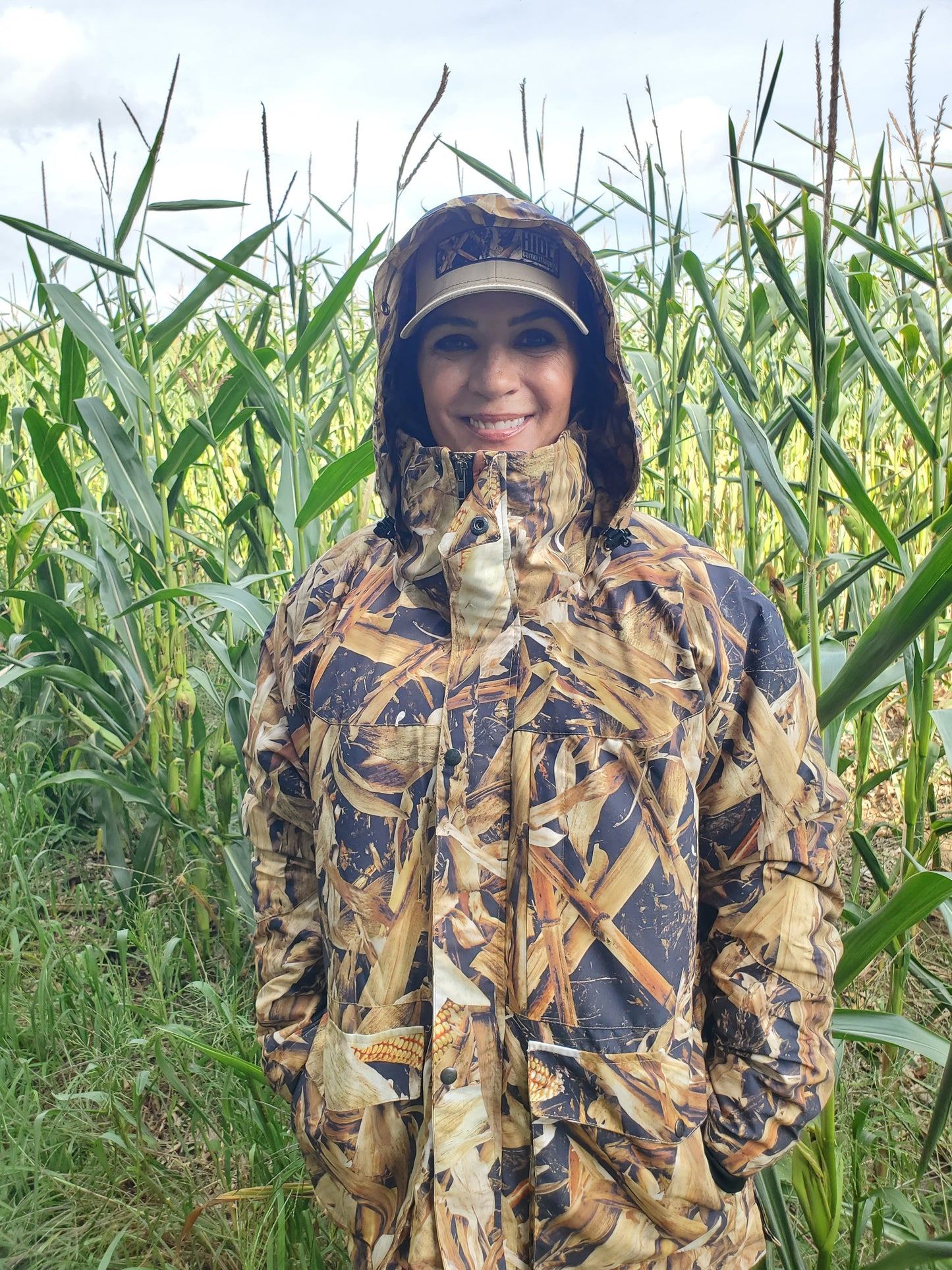 FALL CORN STALK - "HELL YES! Series" - Water Resistant, Mid-weight Jacket