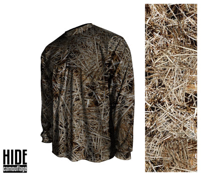 Signature Series - Custom Designed Camouflage - Long Sleeve Crew Collar T-Shirt