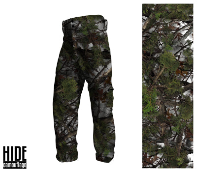 Signature Series - Custom Designed Camouflage - Ninja Cargo Cover Pant