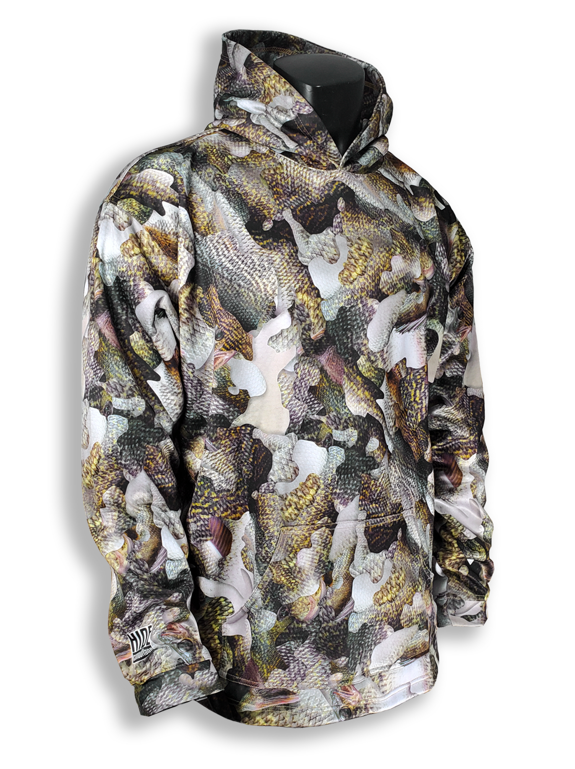 LIFESTYLE Fishing Apparel - Walleye Skin Camo - Hoodie – Hide Camouflage